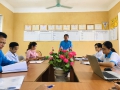 Trường Mầm non Đồng Tiến tham gia họp Ban chăm sóc sức khỏe xã Đồng Tiến