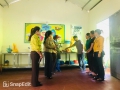Sáng ngày 29/10/2024 Nhà trường phối hợp với Hội cha mẹ học sinh kiểm tra bếp ăn, thực đơn, công tác lưu mẫu thức ăn tại Trường MN Đồng Tiến