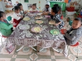 Trường mầm non Đồng Tiến tổ chức hoạt động trải nghiệm “Bé làm bánh trôi vui Tết hàn thực” năm 2025